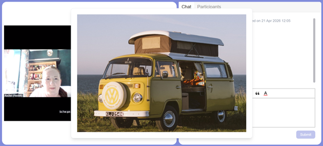 Observer view of stim