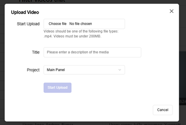 Uploading videos pic 2