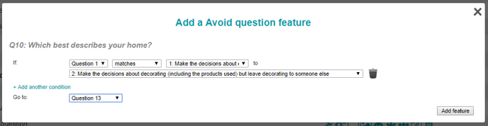 Avoid Question If
