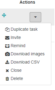 Manage DiaryMR Actions