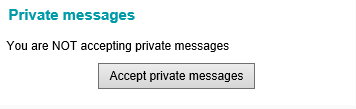 Private Messages