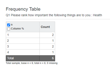 ranking questions numbersmr 3