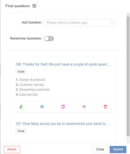 surveymr2.0questionbuilt